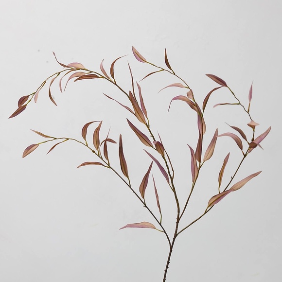 Anthropologie Faux Mauve Eucalyptus Spray